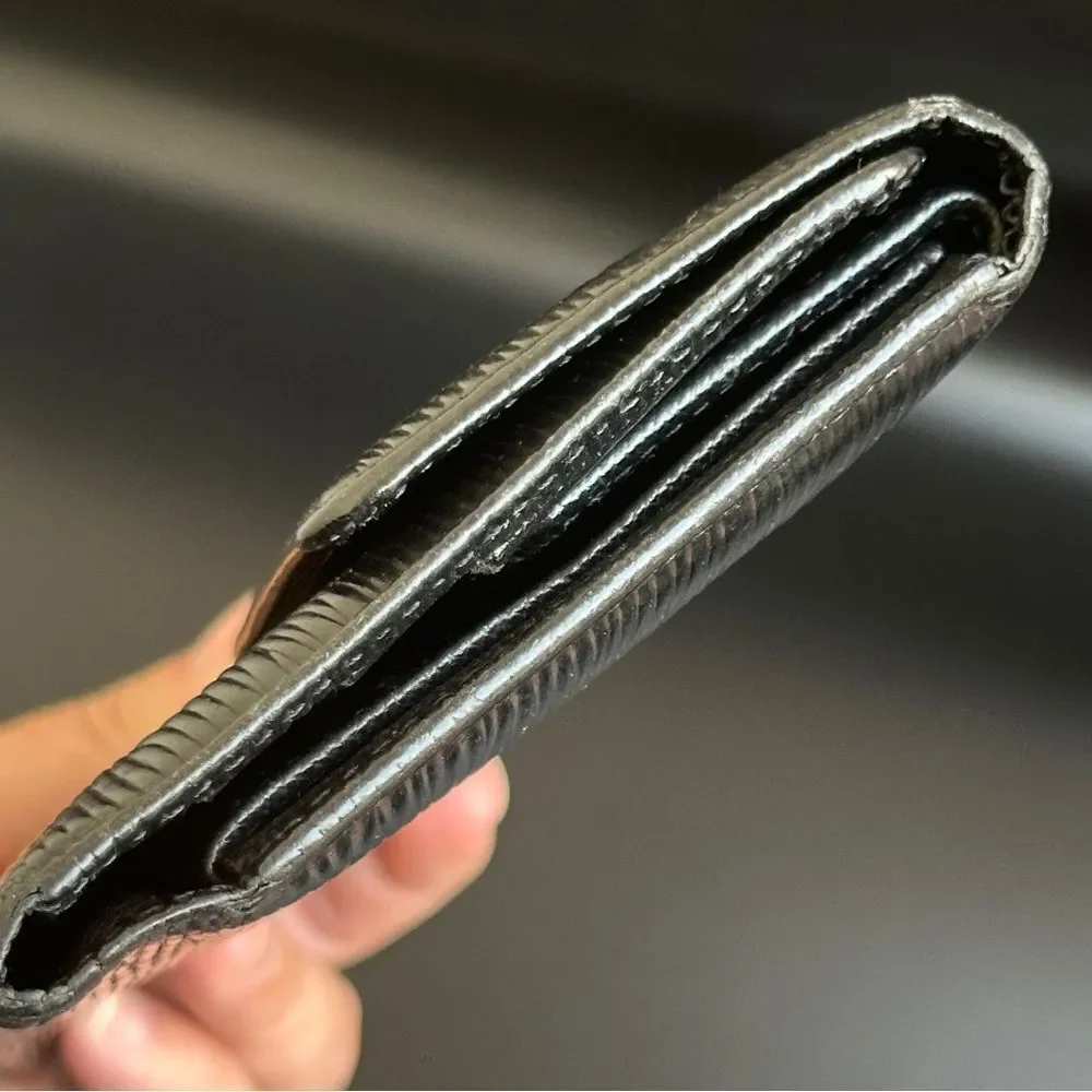 Louis Vuitton Epi‎ Sarah Long Wallet Black